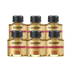 GONESH LIQUID VANILLA 6PCS / ͥå ꥭå Х˥ 6ĥå / AIR FRESHENER ˧