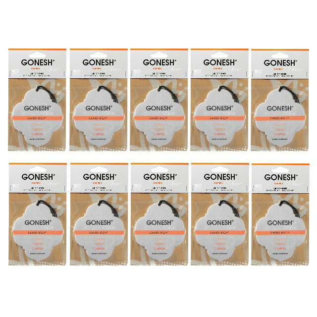 ガーネッシュ ペーパー チェリッシュ 10枚セット / GONESH PAPER CHERISH 10PCS / AIR FRESHENER 芳香剤