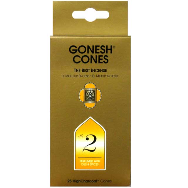GONESH INCENSE CONE NO.2 / ガーネッシュ 