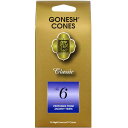 GONESH INCENSE CONE NO.6 / K[lbV CZX R[ NO.6 / Room Fragrance 