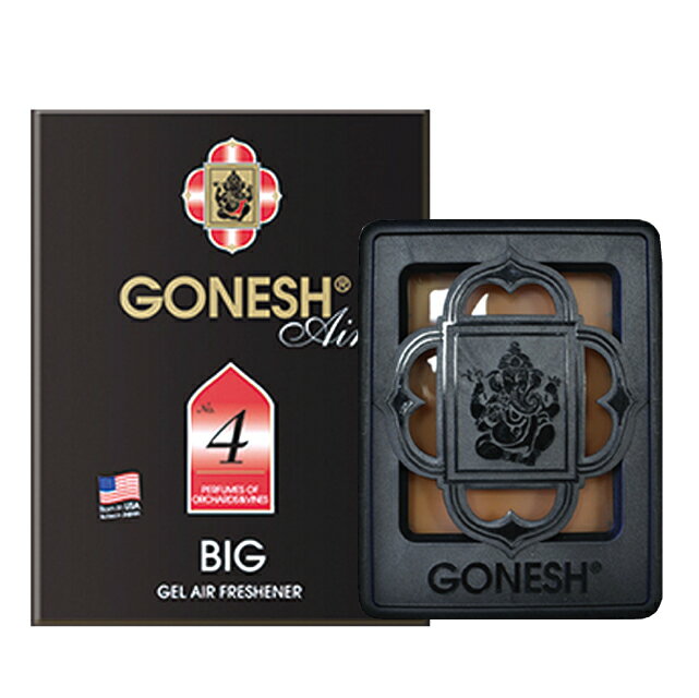 GONESH BIG GEL NO.4 / ガーネッシュ ビッグゲル NO.4 / AIR FRESHENER 芳香剤