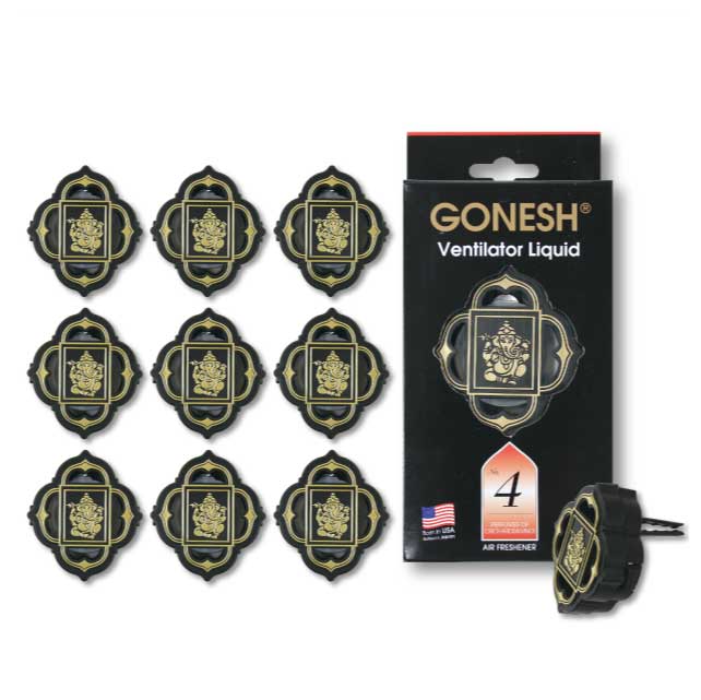 GONESH VENTILATOR LIQUID NO.4 10PCS / ガーネッシュ ヴェンティレーターリキッド NO.4 10個セット / AIR FRESHENER 芳香剤