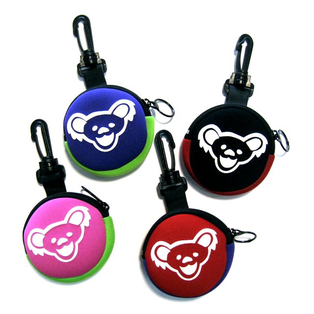 【 GD BEAR HEAD COIN PURSE 】グレイトフルデッド ベアヘッド コインパース 全4色 / コインケース 小物入れ IRON GLOVES