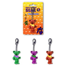 GRATEFUL DEAD DANCING BEARS KEYCHAIN / グレイトフルデッド ダンシングベアーズ キーチェーン / デッドべアー キーホルダー キーリング