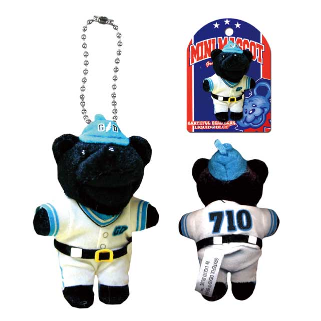 GRATEFUL DEAD MINI MASCOT BASEBALL / グレイトフルデッド ベースボールベアー ミニマスコット / デッドベアー スマホ アクセサリー ストラップ