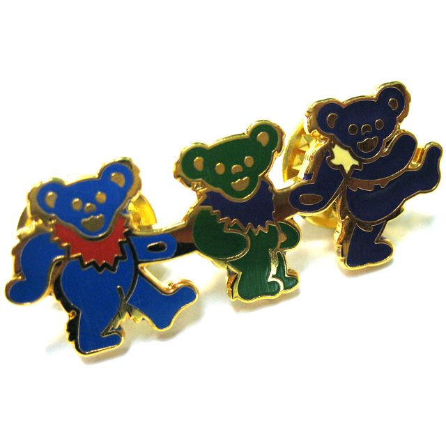 THREE BEARS PIN / グレイトフルデッド スリー ベアーズ ピンズ