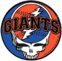 GRATEFUL DEAD SYF GIANTS STICKER / グレイトフルデッド ジャイアンツ ステッカー シール