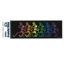 GD MINI RAINBOW DANCERS STICKER / グレイトフルデッド ミニ レインボー ダンサー ステッカー / シール スケルトン