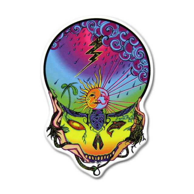 GRATEFUL DEAD SUN & RAIN SYF STICKER / グレイトフルデッド サン&レイン SYF ステッカー シール