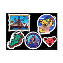 GRATEFUL DEAD STICKER POSTCARD D TYPE / OCgtfbh XebJ[ |XgJ[h D^Cv / fbh׃A V[