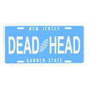 GRATEFUL DEAD NEWJERSEY DEAD HEAD LICENSE PLATE / グレイトフルデッド ニュージャージー デッドヘッズ ライセン...
