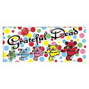 GRATEFUL DEAD DANCING BEAR DOTS PRINT TOWEL / グレイトフルデッド ダンシングベアー ドット プリント スポーツ タオル / デッドベア 部活 学校