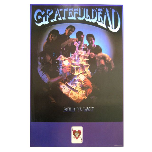 ビルト トゥ ラスト 25thアニバーサリー ポスター/GRATEFUL DEAD/グレイトフルデッド/ロック/ポスター/オフィシャル/インテリア