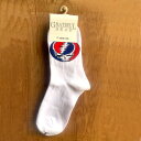 GRATEFUL DEAD WOMEN'S SOCKS WHITE / グレイトフルデッド ウィメンズ ソックス / 靴下