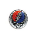 GRATEFUL DEAD SYF GLITTER BUTTON / グレイトフルデッド スティール ユア フェイス グリッター 缶バッチ