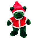 【 14INCH PLUSH BEAR 】【 ニコラス NICHOLAS 】グレイトフルデッド ビーンベア デッドベア クリスマス サンタクロース GRATEFULDEAD BEANBEAR CHRISTMAS