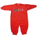 GRATEFUL DEAD DANCING BEARS FLEECE ROMPER / RED / グレイトフルデッド ダンシングベアー フリース ロンパース / レッド / ベビー キッズ