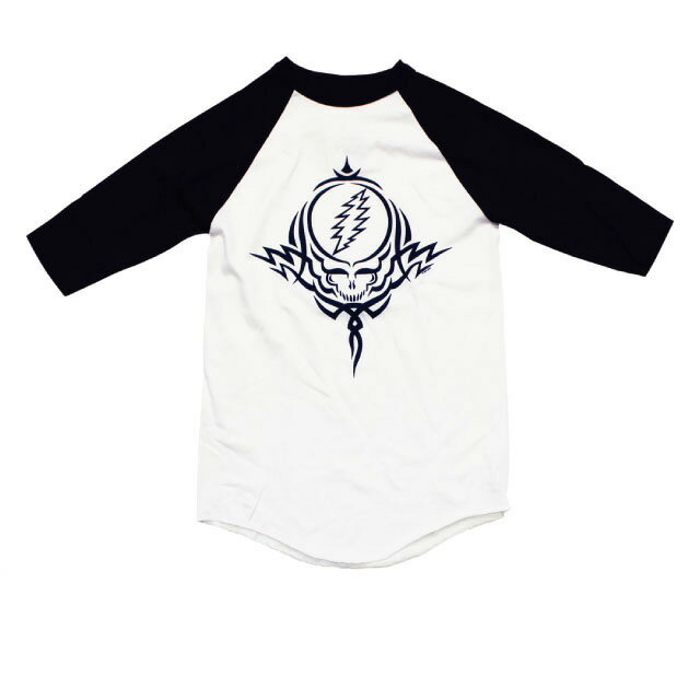 GRATEFUL DEAD TATTOO BASEBALL T-SHIRT / グレイトフルデッド タトゥー ベースボールTシャツ 七分丈 / キッズ ラグラン