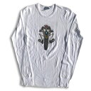 GRATEFUL DEAD PSYCLE SAM THERMAL WHITE / グレイトフルデッド サイクルサム サーマル ホワイト / バンド ロック