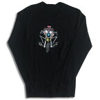 GRATEFUL DEAD PSYCLE SAM THERMAL BLACK / グレイトフルデッド サイクルサム サーマル ブラック / ロック バンド