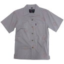 GRATEFUL DEAD WOVEN TONAL SYF SHIRTS GRAY / グレイトフルデッド ウーベン トーナル スティール ユア フェイス シャツ / ロック バンド