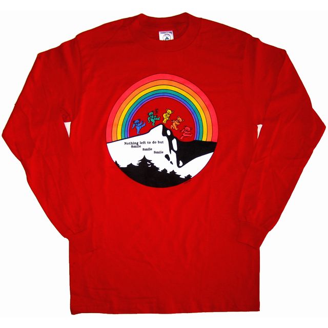 GRATEFUL DEAD SMIL SMIL SMIL LONG SLEEVE / グレイトフルデッド スマイル スマイル スマイル ロングスリーブシャツ / ロック ライブ