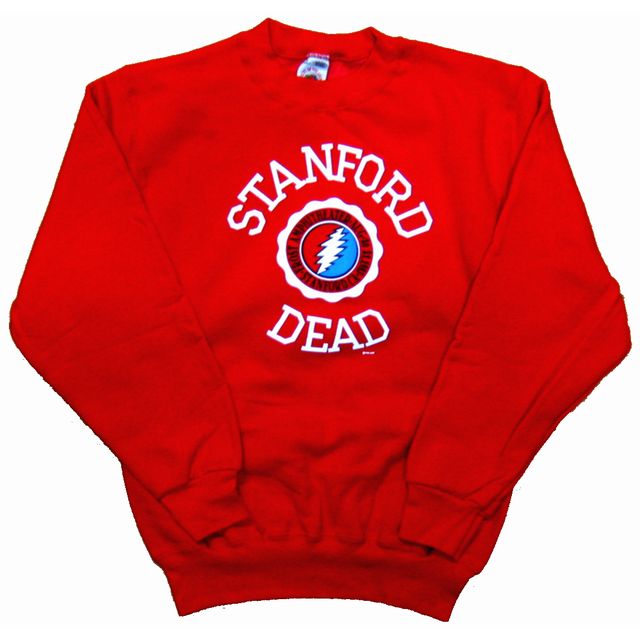 【SWEAT】グレイトフルデッド スタンフォードデッド スウェット・全1色 / オフィシャル 長袖 トレーナー / コーデの幅広がる今期必須のスウェット / STANFORD DEAD SWEAT SHIRT RED【GRATEFUL DEAD】【TOPS】
