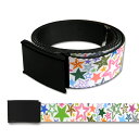 【 BUCKLE-DOWN SPLATTER WH/MULTI WEBBING BELT 】バックルダウン ベルト ユニセックス アメカジ