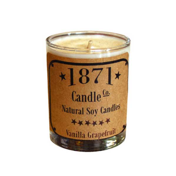 1871 NATURAL SOY CANDLE VANILLA GRAPEFRUIT / 1871 ナチュラル ソイ キャンドル バニラ グレープフルーツ / Room Fragrance