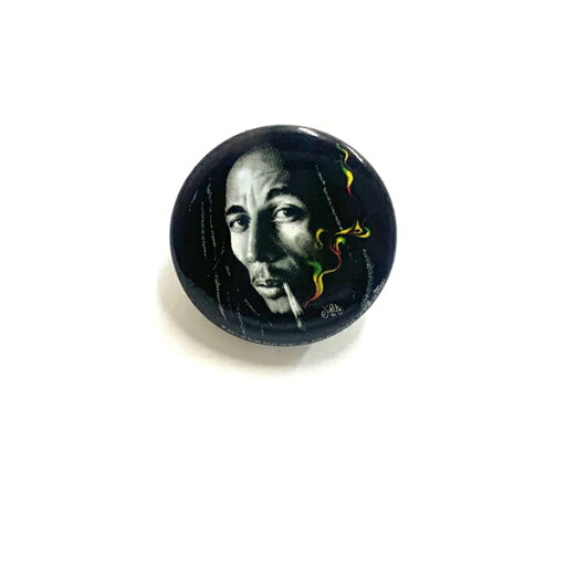 【 RASTA SMOKE PIN 】【 Bob Marley 缶バッチ 】ボブ・マーリー レゲエ ジャマイカ ラスタファリ 【 RASTA SMOKE PIN 】【 Bob Marley 缶バッチ 】ボブ・マーリー レゲエ ジャマイカ ラスタファリ