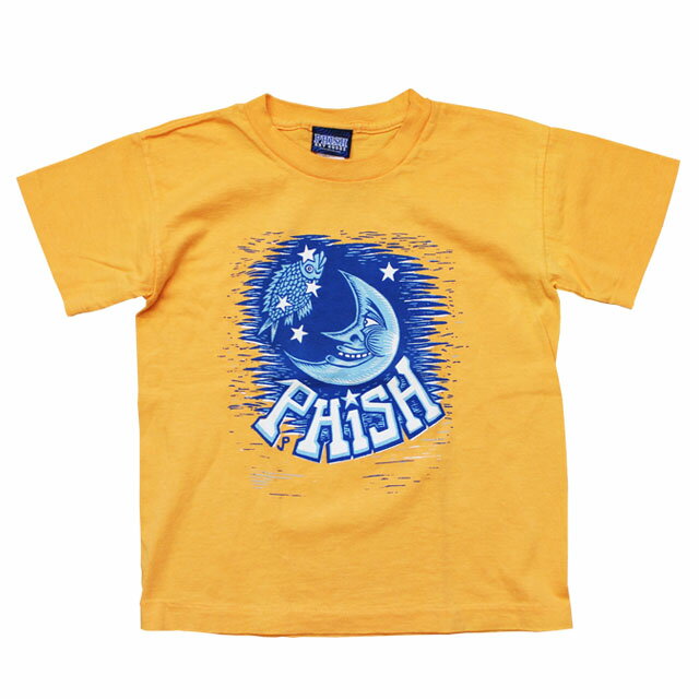 PHISH POLLOCK MOON ON FLAME / MELON KIDS T-SHIRTS【 ポロック ムーン キッズTシャツ 】