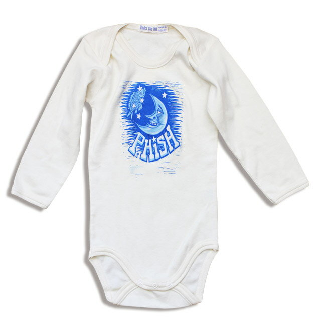 POLLOCK MOON ROMPER BABY KID 039 S JUMP SUIT / ポロック ムーン ベイビー ロンパース / オーガニッコットン