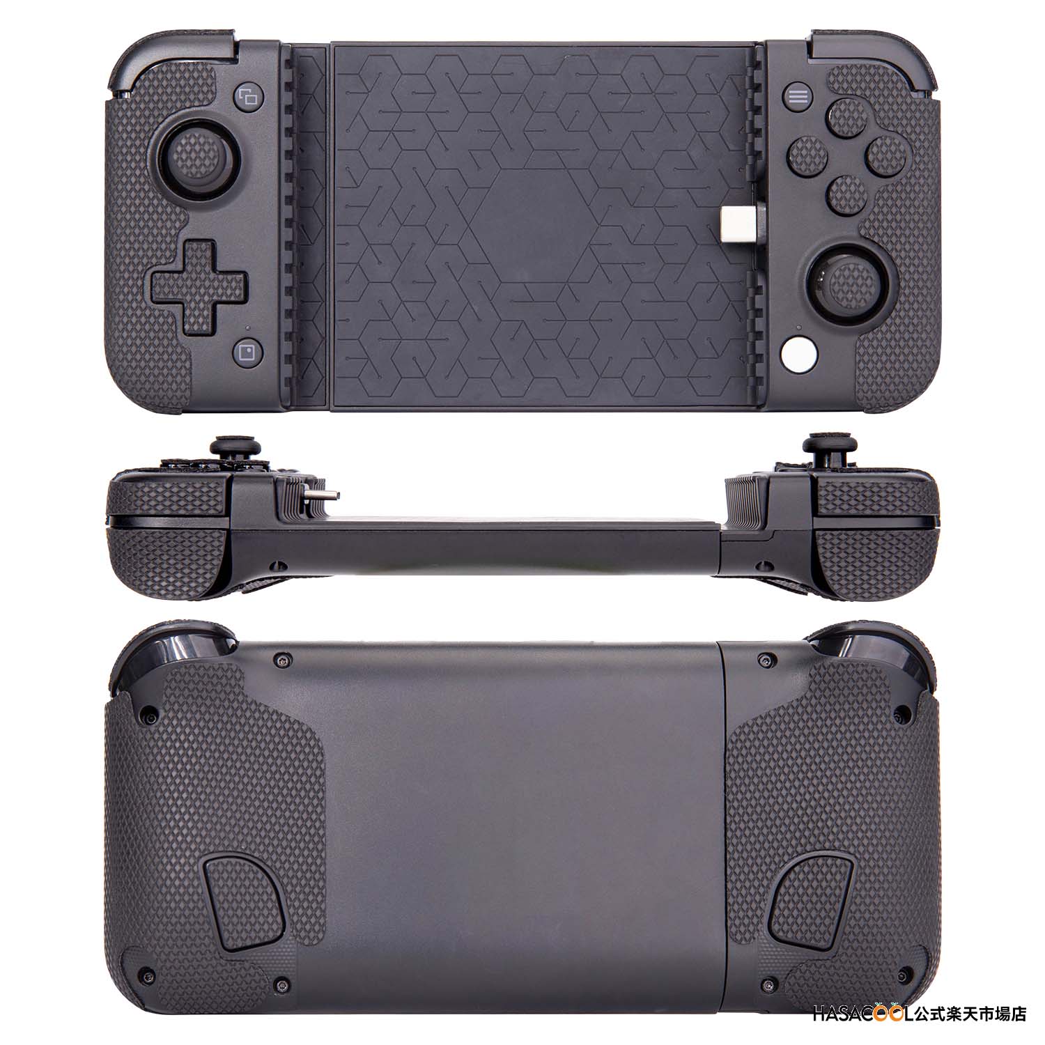 TALONGAMES Gamesir X2 Pro コントローラーグリップ クラシックバージョン アンチスリップテープ X2 Pro グリップ力強化 吸汗力強化 [ グリップ部分 + 十字キーパッド + ボタン + トリガー] ブラック【 日本正規代理店保証品 】