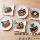 氷温熟成銚子近海産煮魚お試しセット【真空パック さば いわし 各3種類6パック 冷凍食品 お取り寄せグルメ 国産 鯖 鰯 煮魚 切身 時短 お手軽 おかず ご飯のお供 お惣菜 湯煎 一人暮らし フードロス 温めるだけ 冷凍ギフト 父の日 煮物】