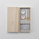 ZEN セット BL/PK お箸と箸置きギフトセット