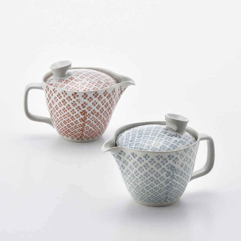 化粧クローバー ポット 網付き 波佐見焼 急須 ギフト 母の日