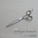 【送料無料】Antique scissors 6.0inch シザー 美容 ハサミ シザー プロ用 ヘアカット 散髪