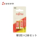 電池 単5 2本 FUJITSU 富士通 電池式仏具 電池線香 電池ローソク 提灯 お供え 【アルカリ乾電池 単5形 2個パック】お仏壇のはせがわ