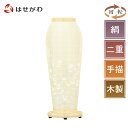 盆提灯 ミニサイズ 岐阜提灯 盆ちょうちん 新型提灯 おしゃれ かわいい モダン 市松 白絵 秋草 小さい コンパクト インテリア 新盆 初盆 お盆飾り 送料無...