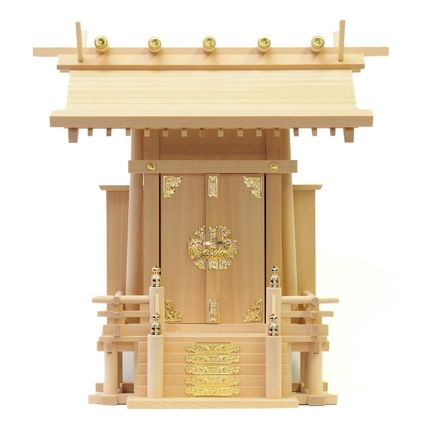 神棚 神明一社（大） 尾州桧（木曽桧）国産 日本製 送料無料