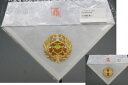 夏用打敷ミシン刺繍紋入紗三角(上付)100代 送料無料