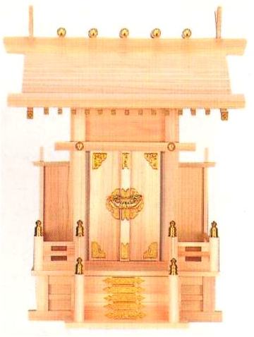 神棚 大々神明 一社 ひのき 国産 日本製 送料無料