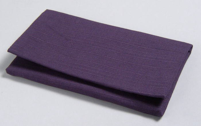 数珠袋・念珠袋（男性・女性 兼用）「萩」 紫色