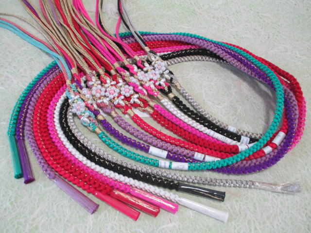 振袖用帯締めパールビーズ