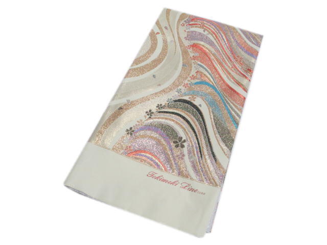 振袖用袋帯流水