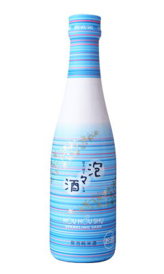 泡々酒 発泡純米 ストライプ 300ml 日本酒 丸本酒造 岡山県