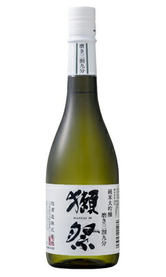 獺祭 純米大吟醸 磨き三割九分 720ml 日本酒 旭酒造 山口県