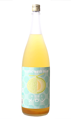 梅仙人 めろめろメロン梅酒 1800ml 小林酒造本店 福岡県