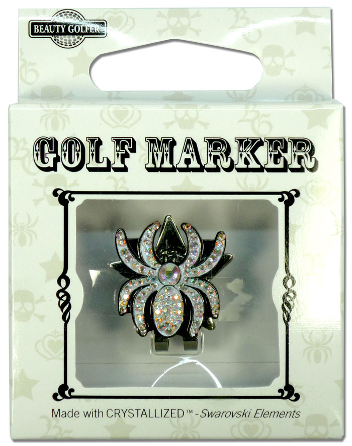 【普通郵便で送料無料】スワロフスキー付ゴルフマーカー（BG-14） Golf Marker with Swarovski