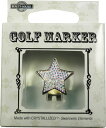 【普通郵便で送料無料】スワロフスキー付ゴルフマーカー（BG-4）Golf Marker with Swarovski